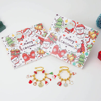 Christmas Jewelry Advent Calendar DIY Bracelet Countdown Set 3