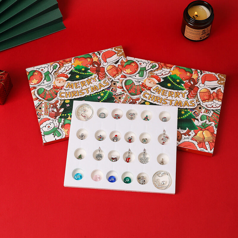 Jewelry Advent Calendar Christmas Countdown DIY Bracelet Blind Box 2