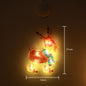 LED Santa Claus Window Hanging Christmas Decoration Lamp 10