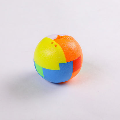 Plastic Luban Lock Puzzle Brain Teaser Educational Toy 7