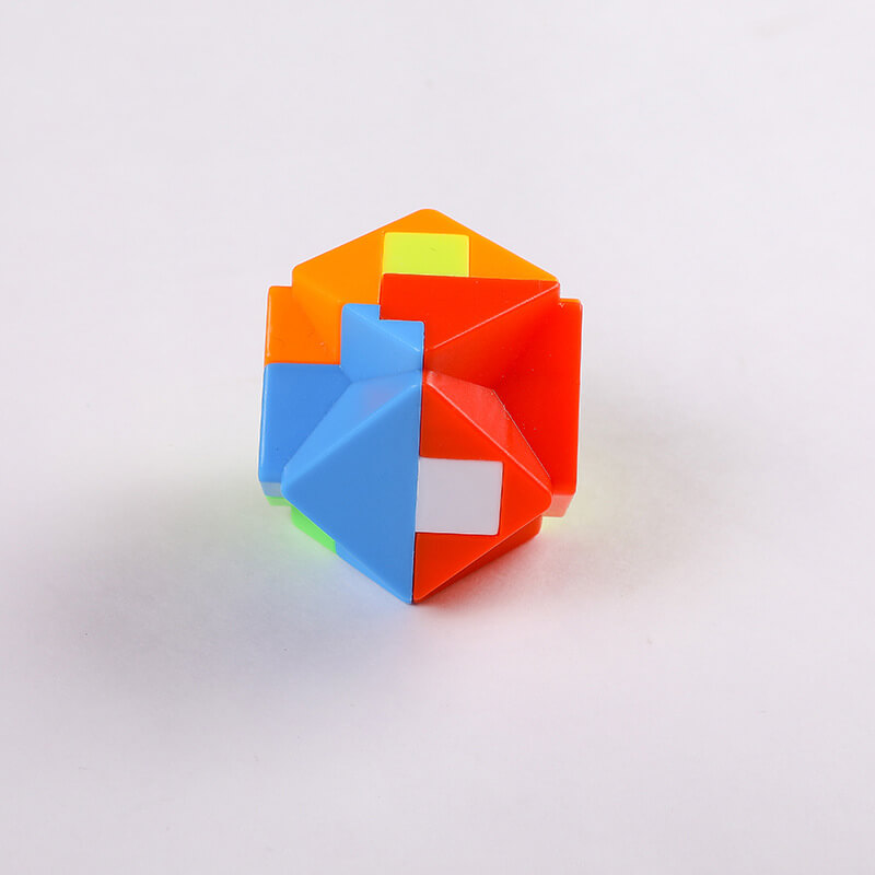Plastic Luban Lock Puzzle Brain Teaser Educational Toy 12