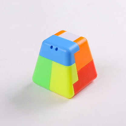 Plastic Luban Lock Puzzle Brain Teaser Educational Toy 15