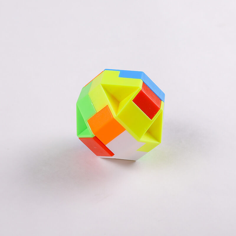 Plastic Luban Lock Puzzle Brain Teaser Educational Toy 16