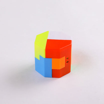Plastic Luban Lock Puzzle Brain Teaser Educational Toy 18