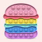 Silicone Pop It Fidget Toy Rainbow Mickey Shape Sensory Toy