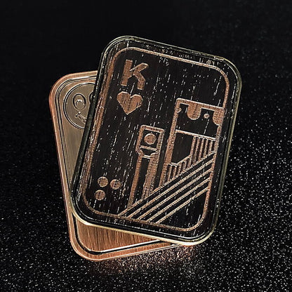 Zinc Alloy Magnetic Poker Fidget Slider Metal Fidget Toy 26