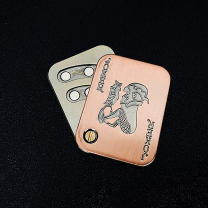 Zinc Alloy Magnetic Poker Fidget Slider Metal Fidget Toy 4