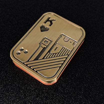 Zinc Alloy Magnetic Poker Fidget Slider Metal Fidget Toy 31