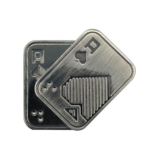 Zinc Alloy Magnetic Poker Fidget Slider Metal Fidget Toy
