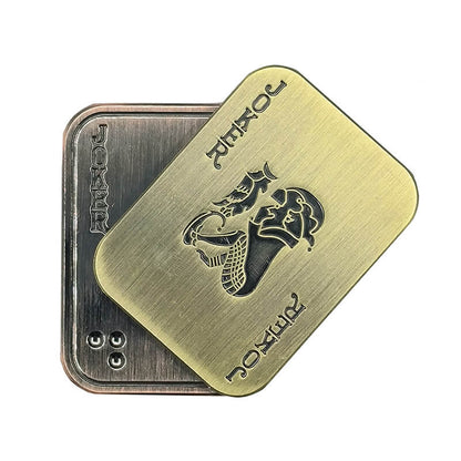 Zinc Alloy Magnetic Poker Fidget Slider Metal Fidget Toy 25