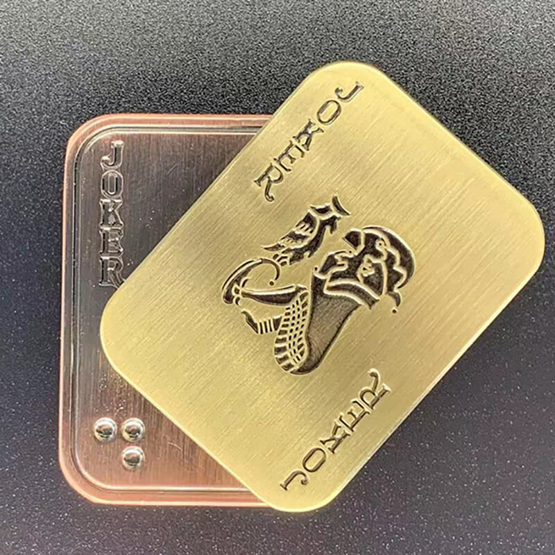 Zinc Alloy Magnetic Poker Fidget Slider Metal Fidget Toy 13