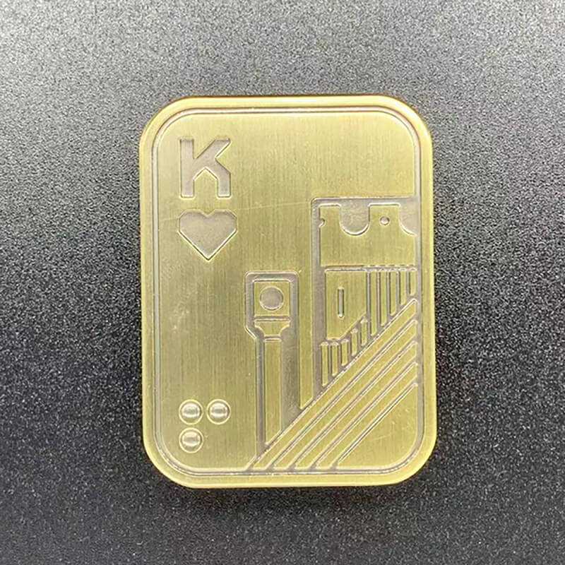 Zinc Alloy Magnetic Poker Fidget Slider Metal Fidget Toy 22