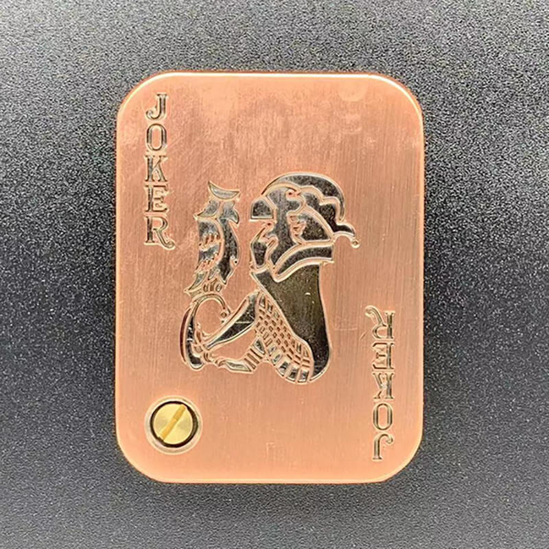 Zinc Alloy Magnetic Poker Fidget Slider Metal Fidget Toy 15