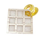 Metal Brain Teaser Puzzle Interlocking Jigsaw Educational Toy 24