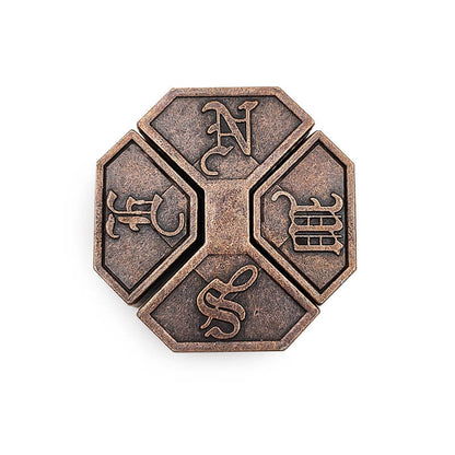Metal Brain Teaser Puzzle Interlocking Jigsaw Educational Toy 6