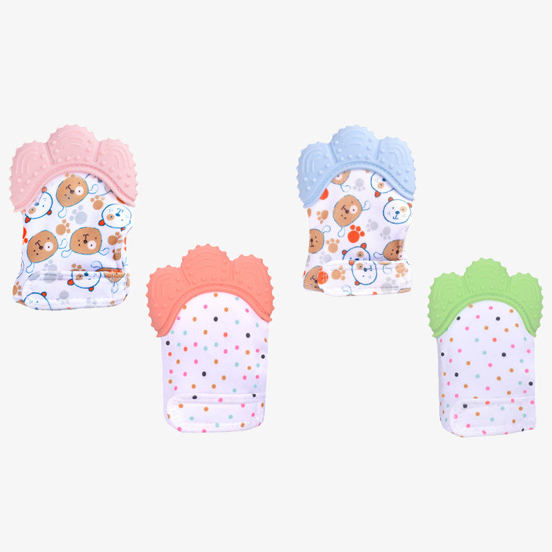 Silicone Mitten Teething Glove Baby Teether Toy 6