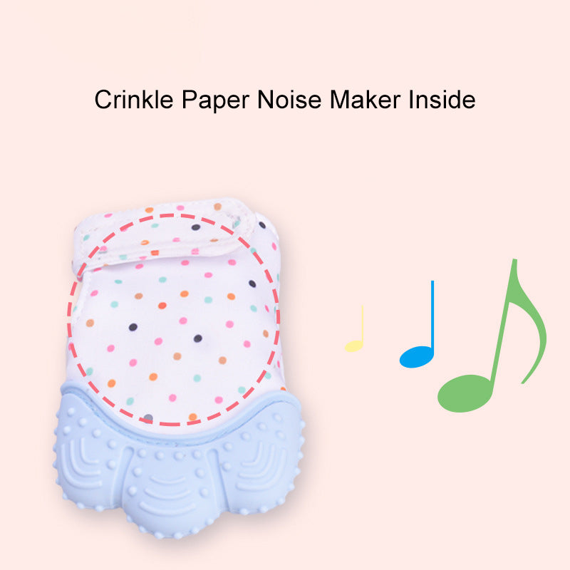 Silicone Mitten Teething Glove Baby Teether Toy 4
