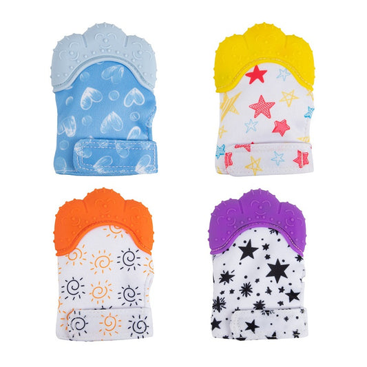 Silicone Mitten Teething Glove Baby Teether Toy