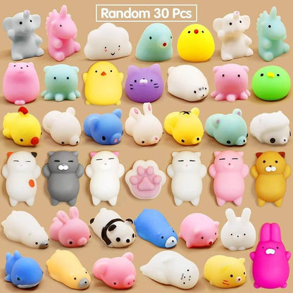 Mochi Squishy Toy Soft Squeeze Sensory Animal for Kids and Adults