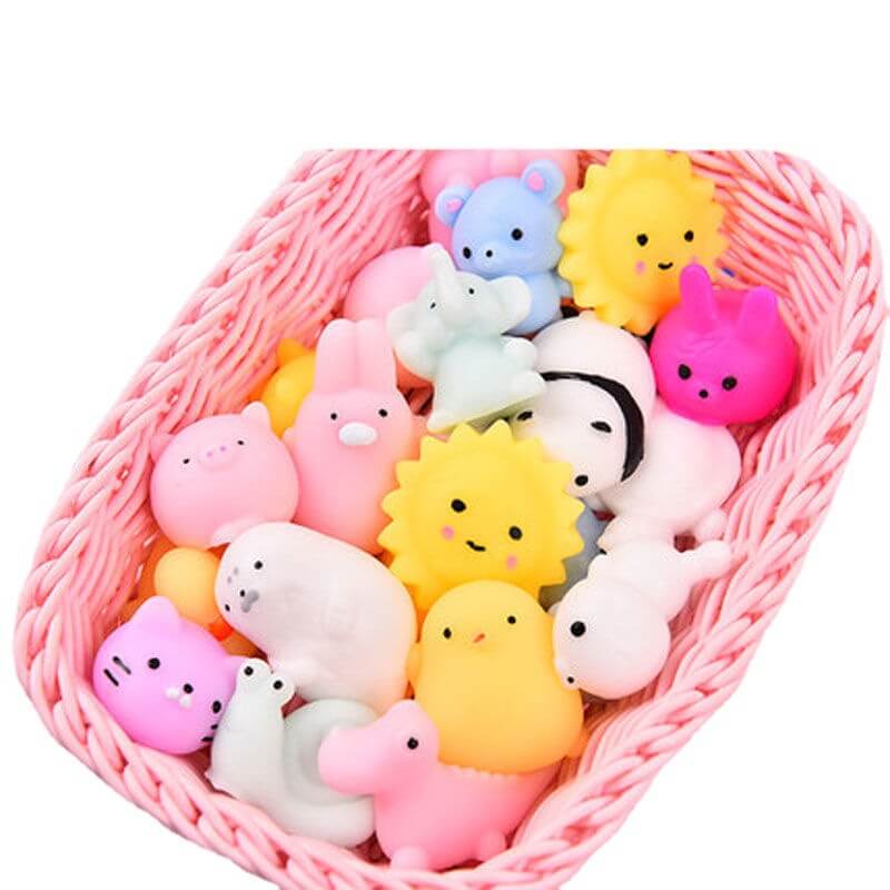 Mochi Squishy Toy Soft Squeeze Sensory Animal for Kids and Adults 6
