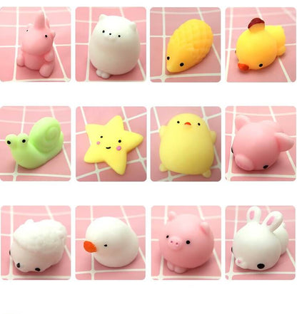 Mochi Squishy Toy Soft Squeeze Sensory Animal for Kids and Adults 8