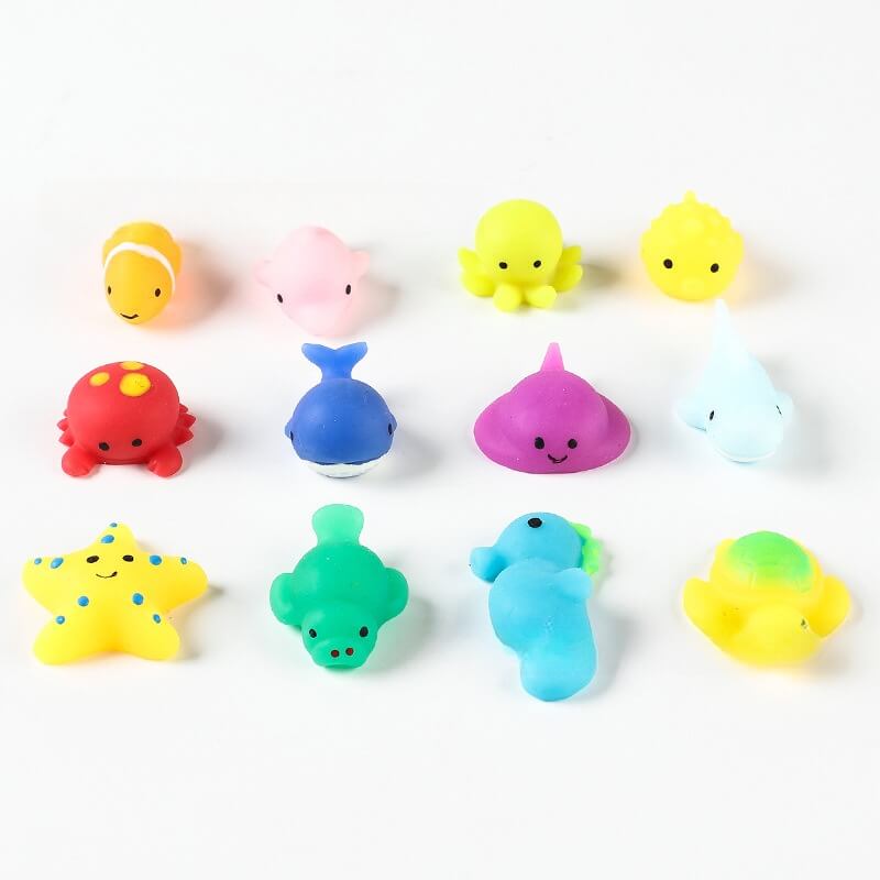 Mochi Squishy Toy Soft Squeeze Sensory Animal for Kids and Adults 2