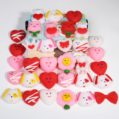 Mochi Squishy Soft Squeeze Toy Valentines Design 1 Piece 3