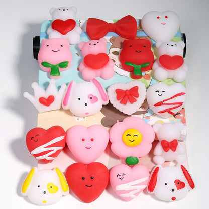 Mochi Squishy Soft Squeeze Toy Valentines Design 1 Piece 2