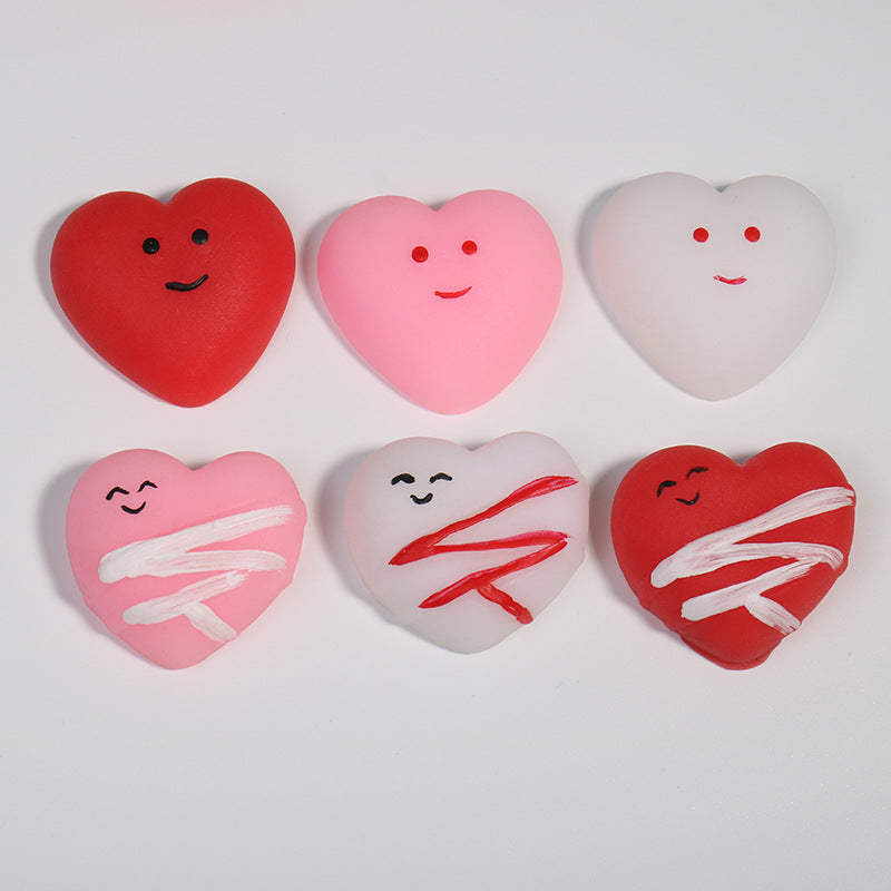 Mochi Squishy Soft Squeeze Toy Valentines Design 1 Piece 6