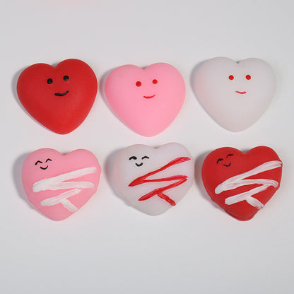 Mochi Squishy Soft Squeeze Toy Valentines Design 1 Piece 6