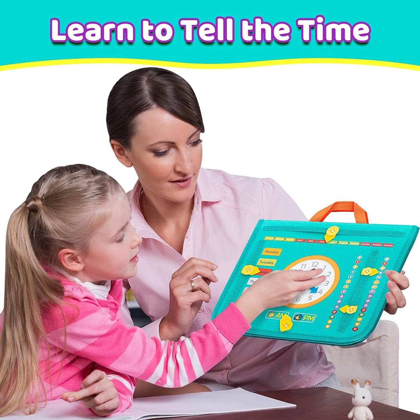 Montessori Busy Board Educational Toy for Toddlers 21 Activities 4