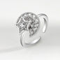 Adjustable Moon and Star Fidget Ring Anxiety Relief for Women
