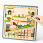 Wooden Magnetic Maze Montessori Toys Early Education Sorting Toy 3