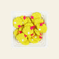Silicone Focal Beads Shell Shape with Decorative Sparkles 9