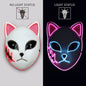 Halloween Glowing Fox Mask Party Costume Accessory 4