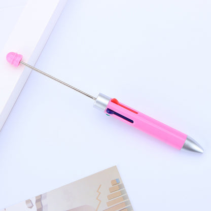 Four-Color Beadable Ballpoint Pens Bullet Tip 1.0mm DIY Craft Supplies 9