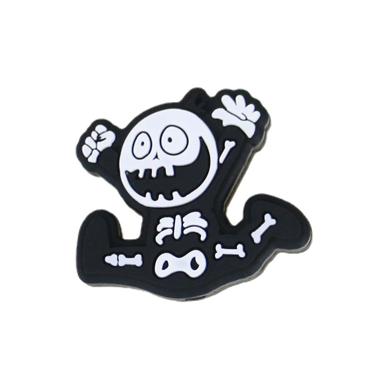 20pcs Silicone Focal Beads Halloween Character Variety Set 9
