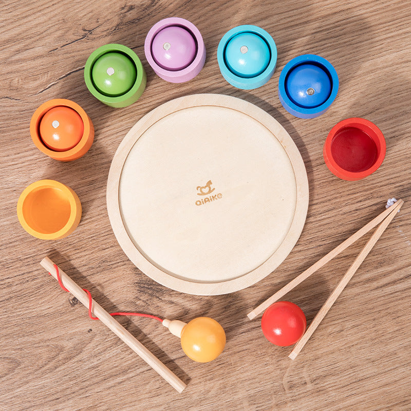 Wooden Magnetic Color Classification Montessori Toys 2