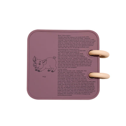 Silicone Baby Finger Training Flip Page Bath Teether 9