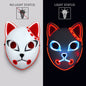 Halloween Glowing Fox Mask Party Costume Accessory 3