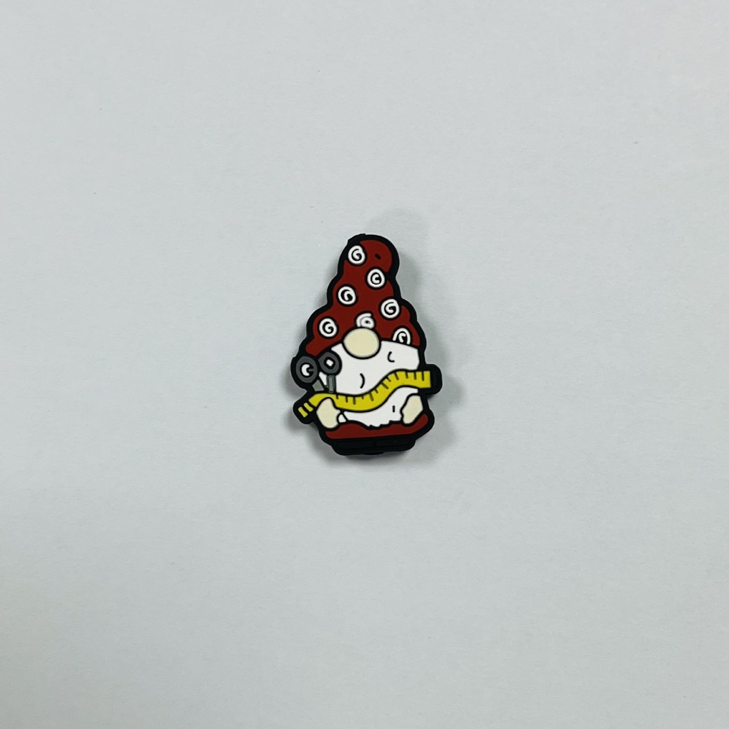 20Pcs Silicone Focal Beads Cartoon Dwarf Front Facing 16