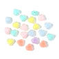 100 Pack Transparent Multi-Style Acrylic Beads Bracelet Accessories 76