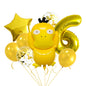 Pocket Monster Duck Foil Balloon Set Party Decoration 20x15cm 19