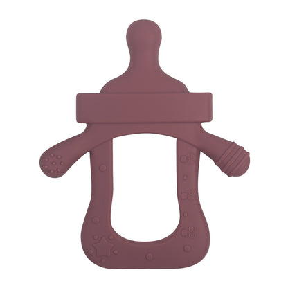Silicone Baby Teething Toy Bottle Shape for Infant 21