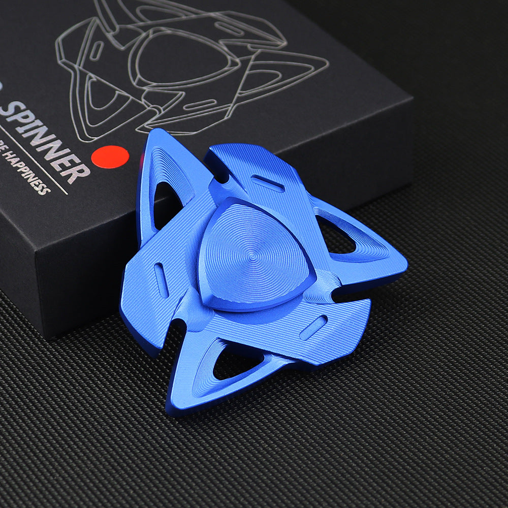 Aluminum Alloy Shark Fingertip Gyroscope Metal Fidget Spinner 6