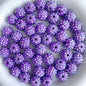 50pcs 14mm Rhinestone Beads Sparkling Decorative Beads 22