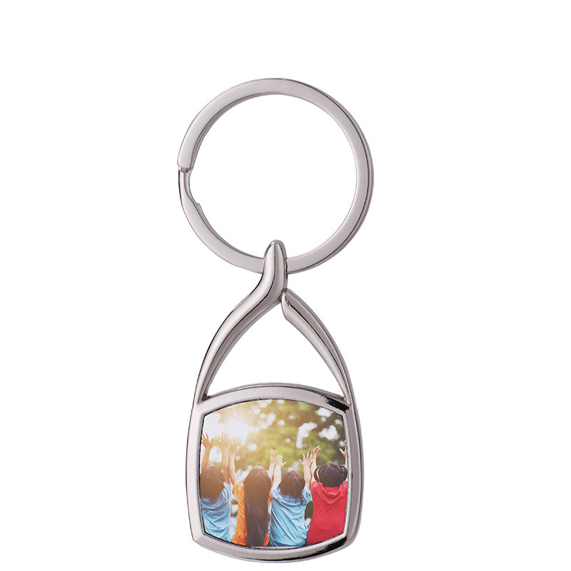 Metal Sublimation Keychain Blank for DIY Photo Customization 12