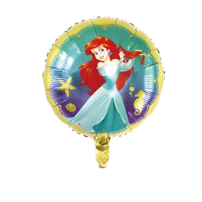 Princess Foil Balloons Birthday Party Decoration 18 Inch 50pcs 4