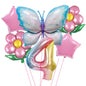 Butterfly Foil Balloon Set Birthday Party Decoration 40 Inch 24
