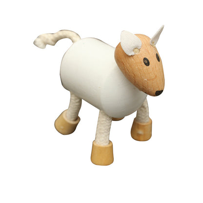 Wooden Animal Simulation Toys Dolls Educational Toy for Kids 16
